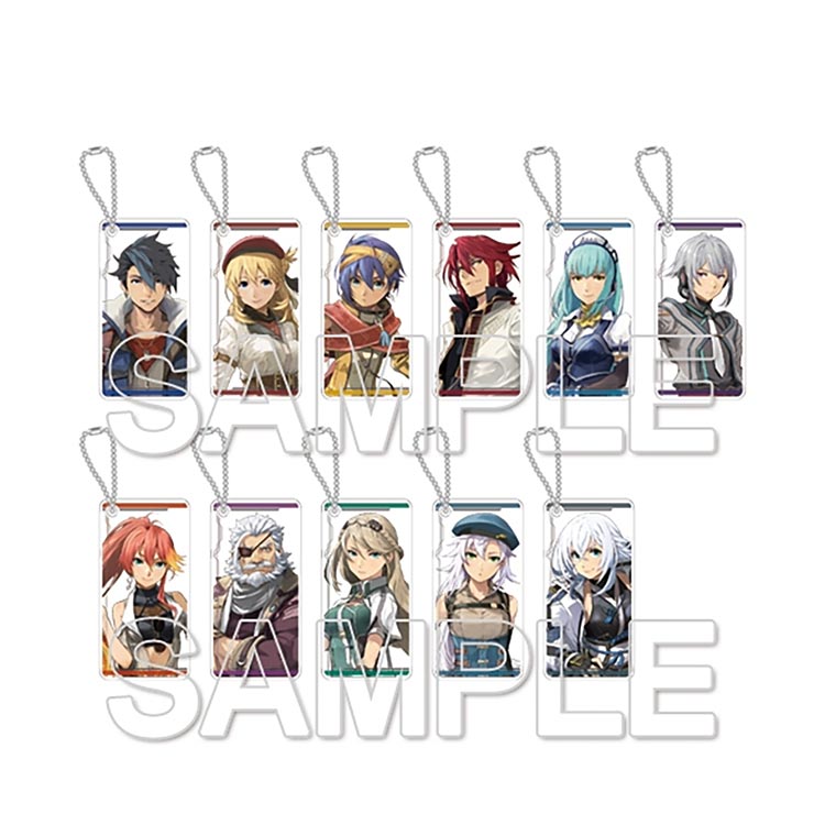 きゃらくりあ『黎の軌跡』トレーディングアクリルキーホルダー Ver.A