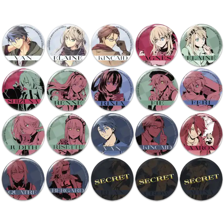 黎の軌跡 缶バッジガチャ | 日本ファルコム 公式サイト