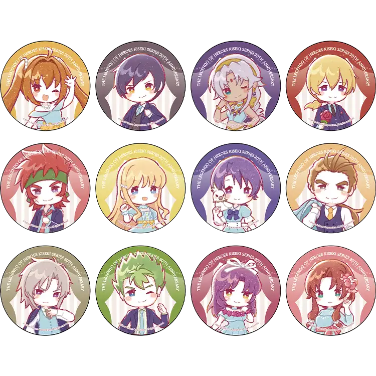 軌跡シリーズ20th記念」缶バッジ（BOX01 空の軌跡）（GraffArt