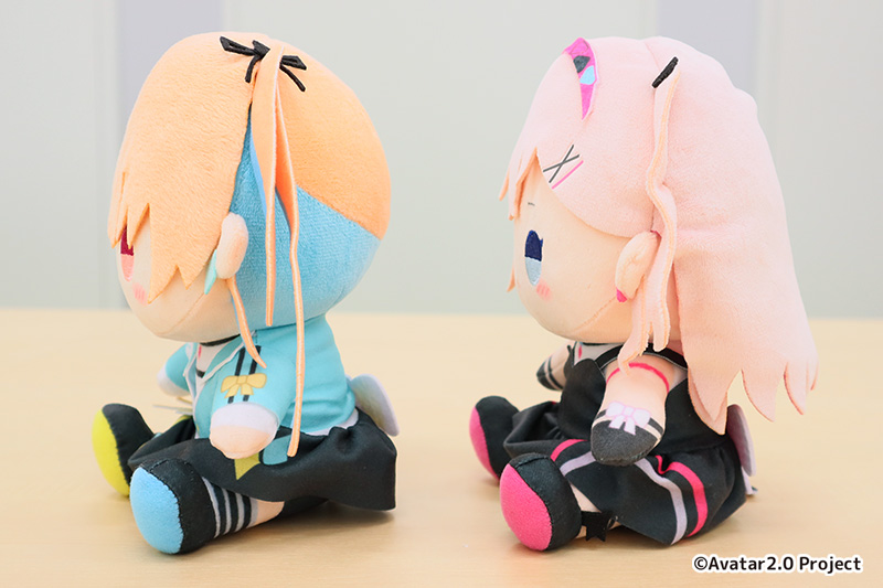 SNSで大人気！姉妹VTuber『結目ユイ＆水瀬しあ』がぬいぐるみになって