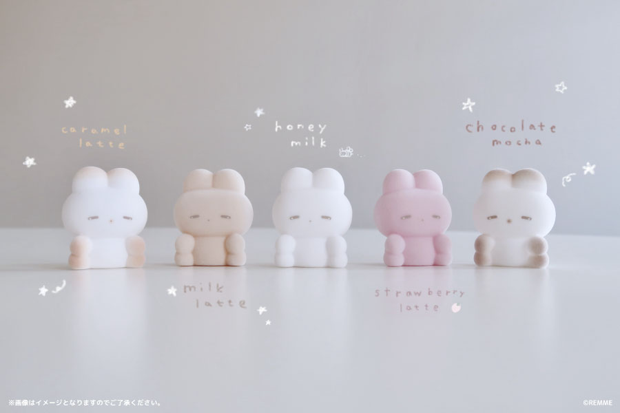 大人気ぬいぐるみ作家REMMEによる『うさぎのねむちゃん』の