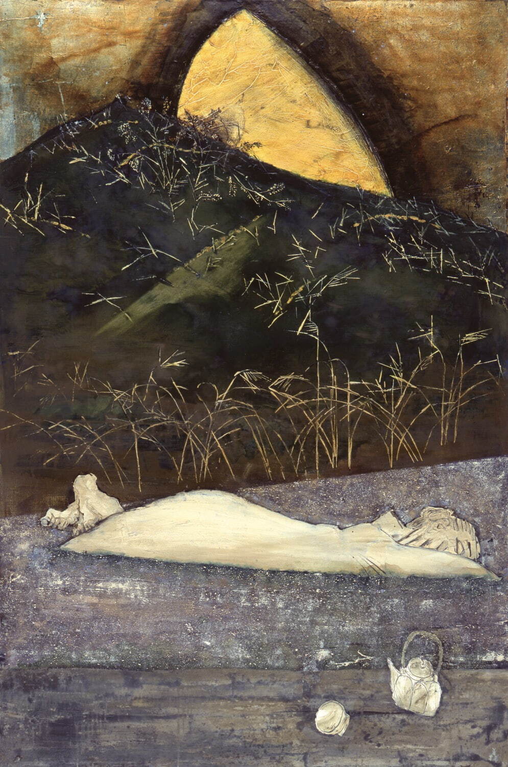 展覧会「近岡善次郎 聖なるイメージ」山形美術館で、母子像や日本の