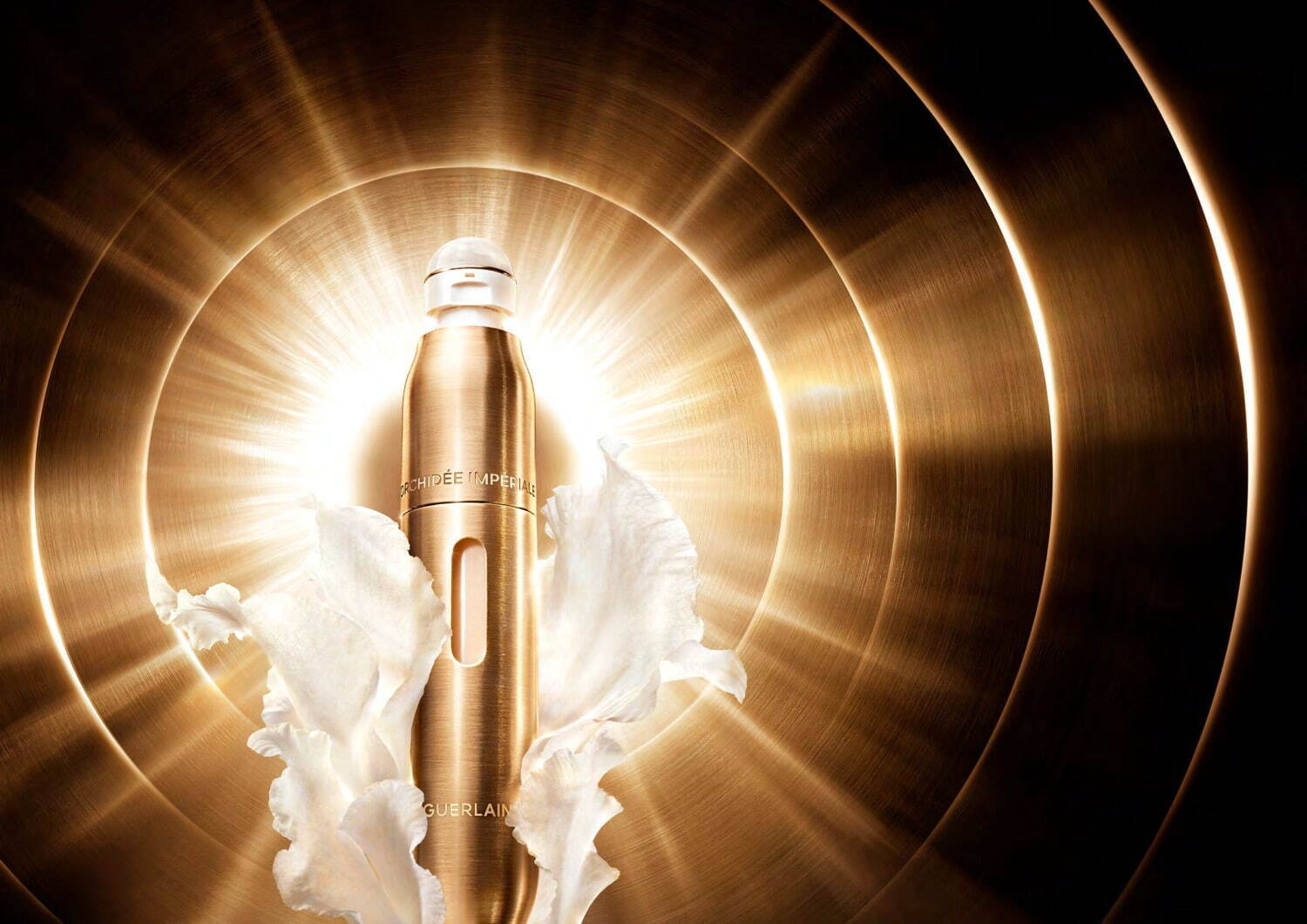 ゲラン最高峰「オーキデ アンペリアル」“天然石カッサ付き！”輝く目も