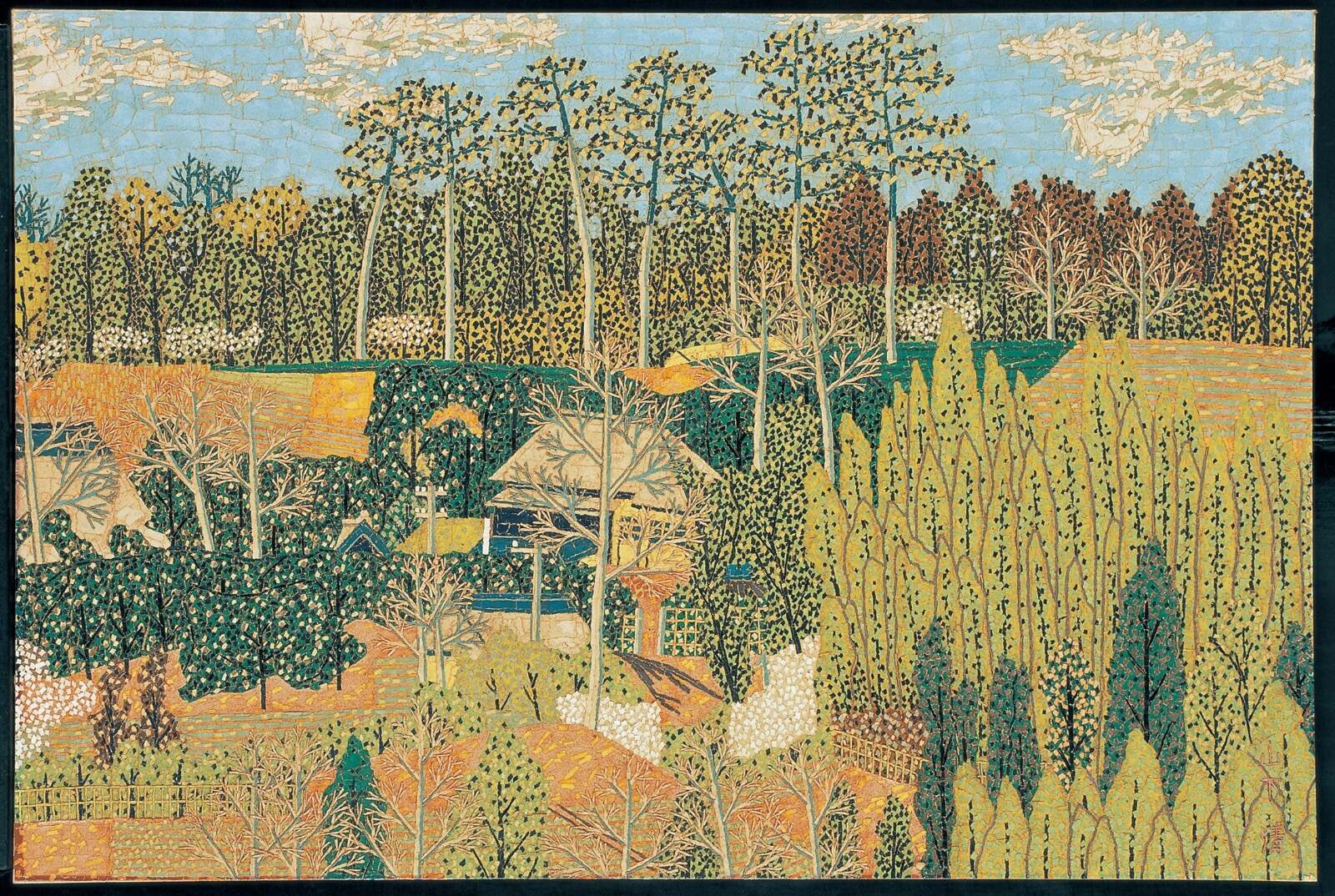 放浪の天才画家”山下清の大回顧展が山梨県立美術館で、超絶技巧の貼絵