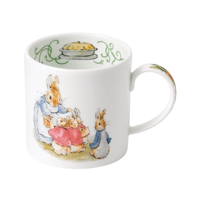 ウェッジウッドからピーターラビットの初代食器コレクション「グリーン