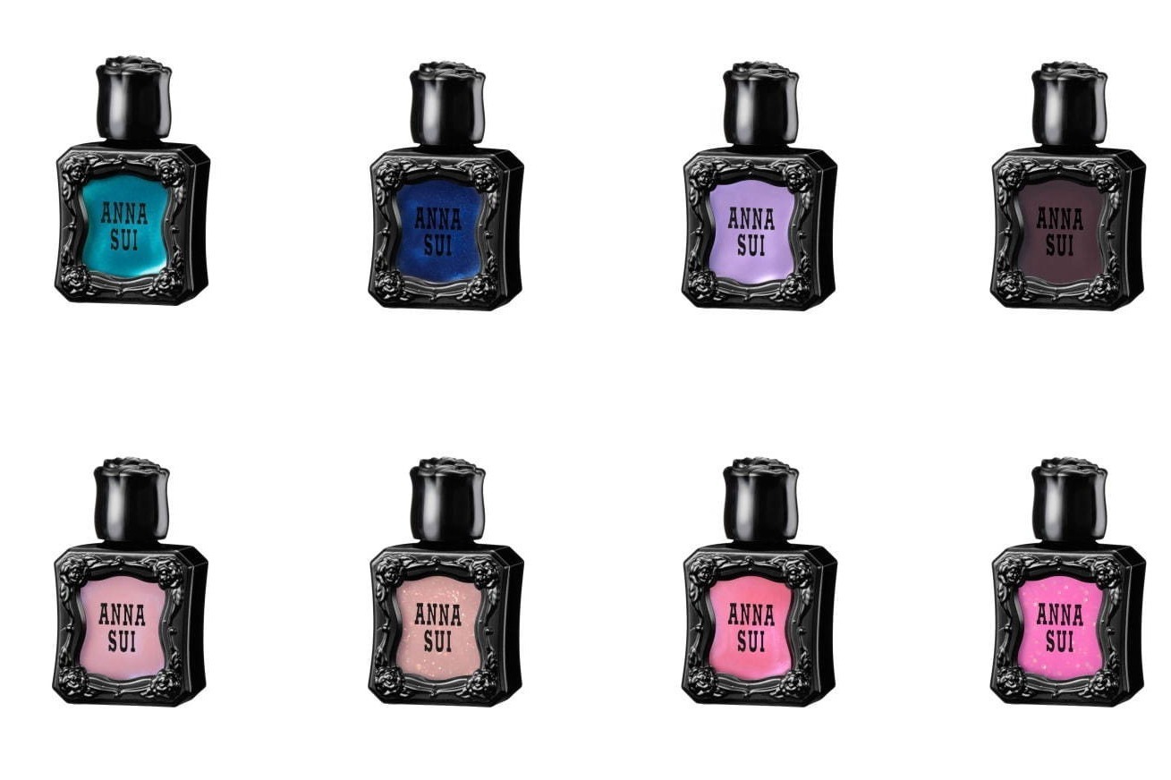 アナ スイのネイルカラーが刷新、“香水瓶”風ボトル入り