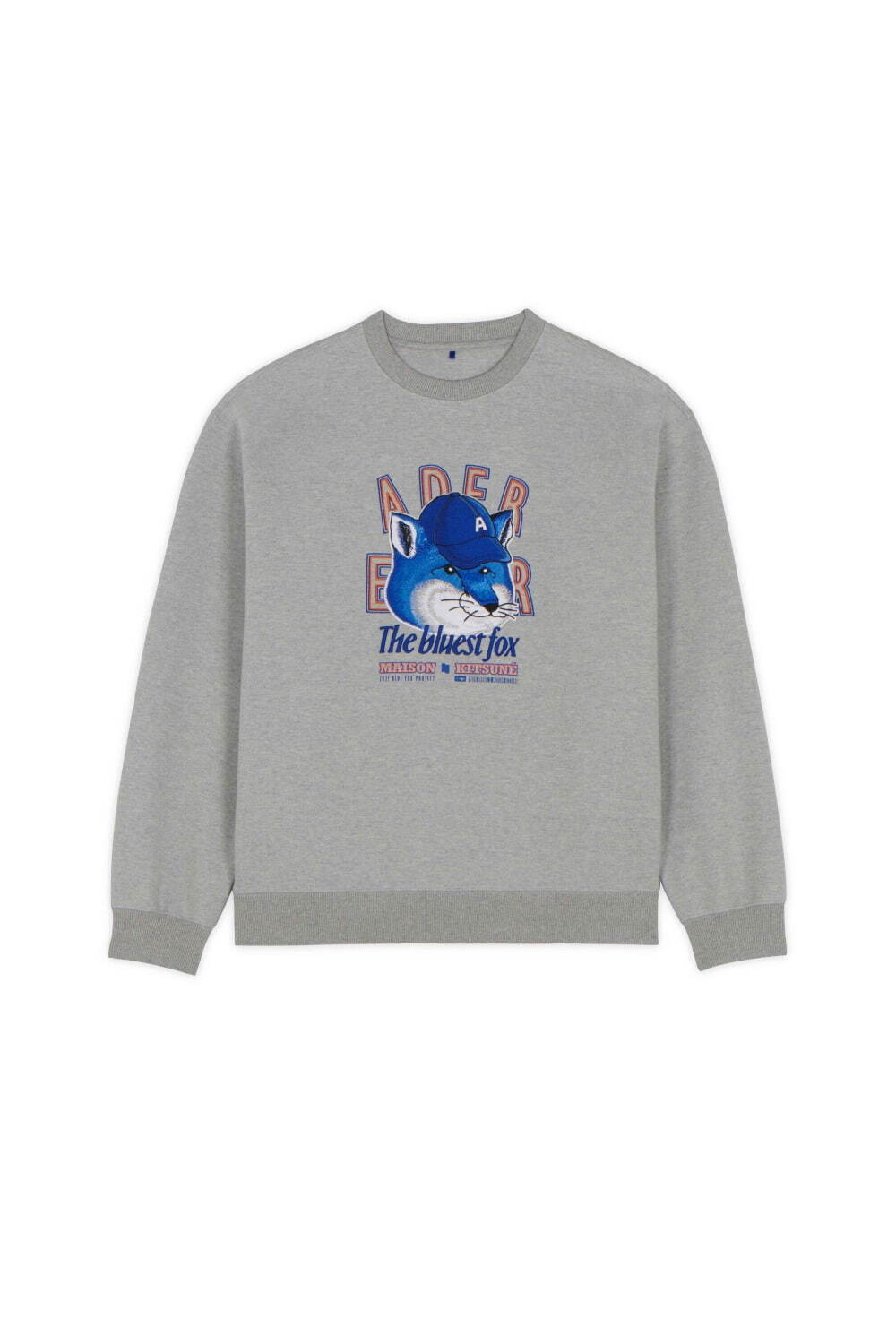 メゾン キツネ、くつろぐ「ブルーフォックス」のフーディ＆Tシャツ