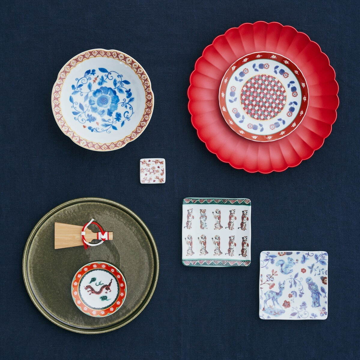 アフタヌーンティー・リビングの寅グッズ＆アニマル柄和食器、ナタリー