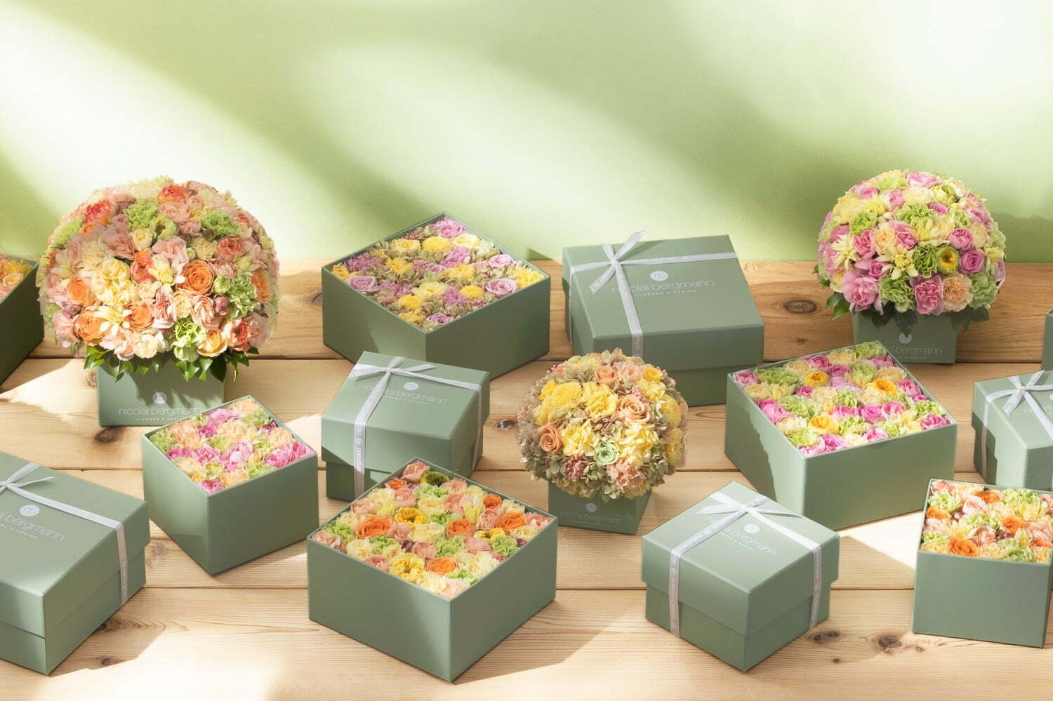 ニコライ バーグマン“北欧の夏”着想のフラワーボックス、ビタミン