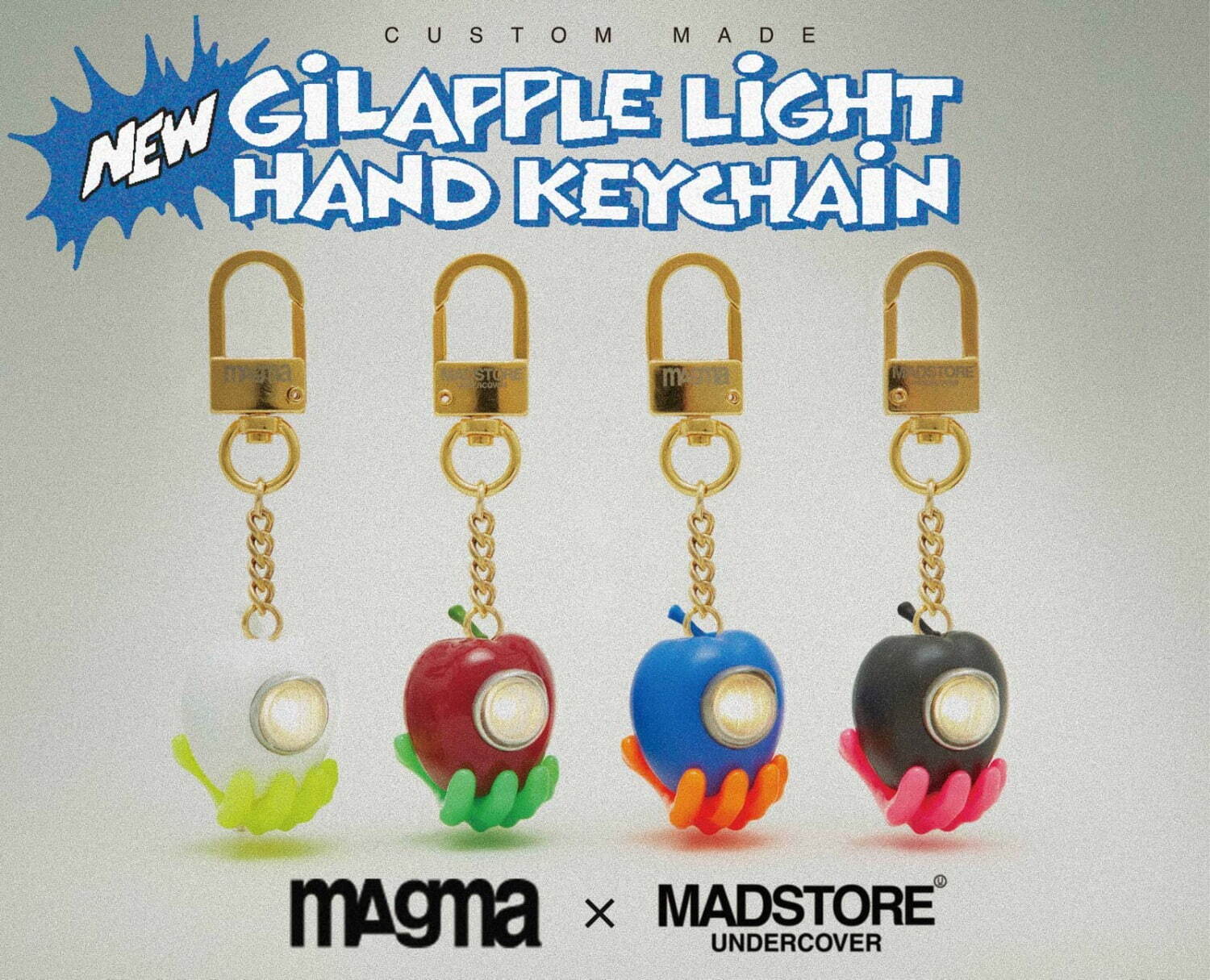 アンダーカバー×マグマ、アイコン「ギラップルライト」の限定