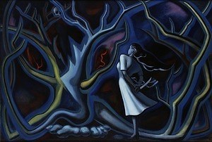 企画展「凱旋！岡本太郎」川崎市岡本太郎美術館で - 代表作《森の掟