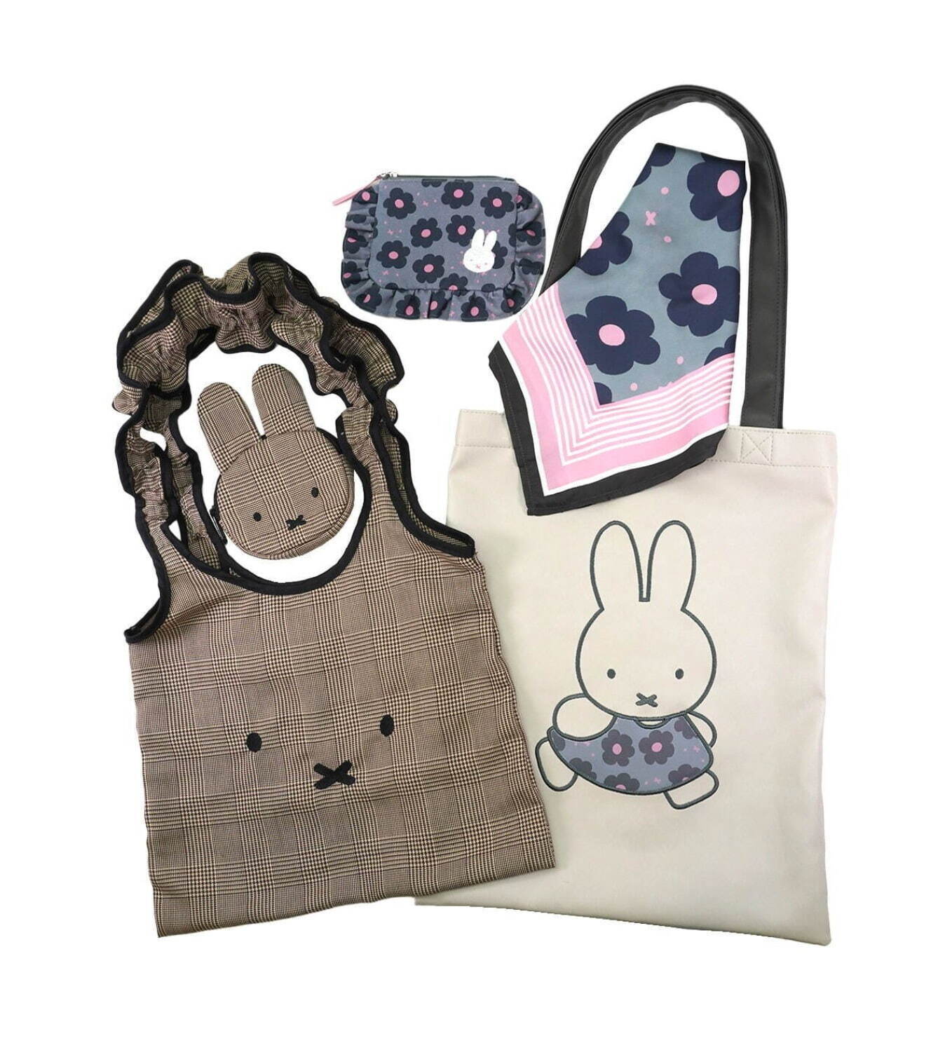 ミッフィースタイル」期間限定ストアが有楽町で、“チェックコートを着