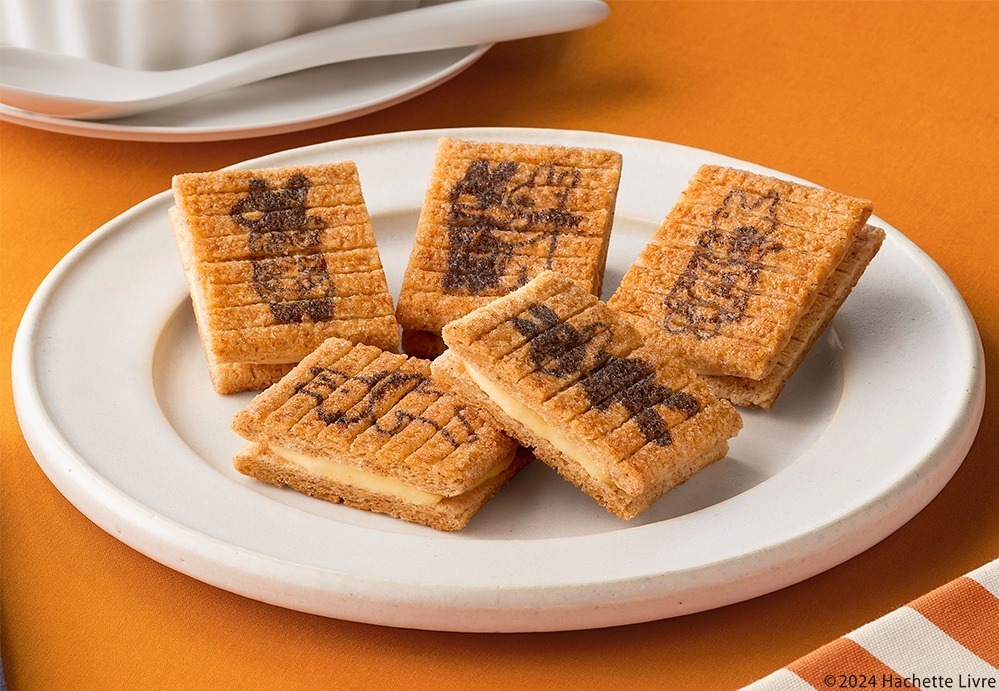 リサとガスパール」×シュガーバターの木にクリームブリュレ味、パリッ