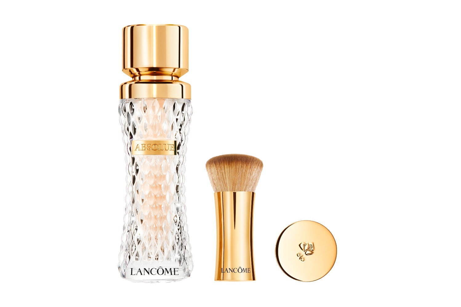 ランコム2025年春コスメ、最高峰「アプソリュ」“輝くツヤ肌”仕上げの新