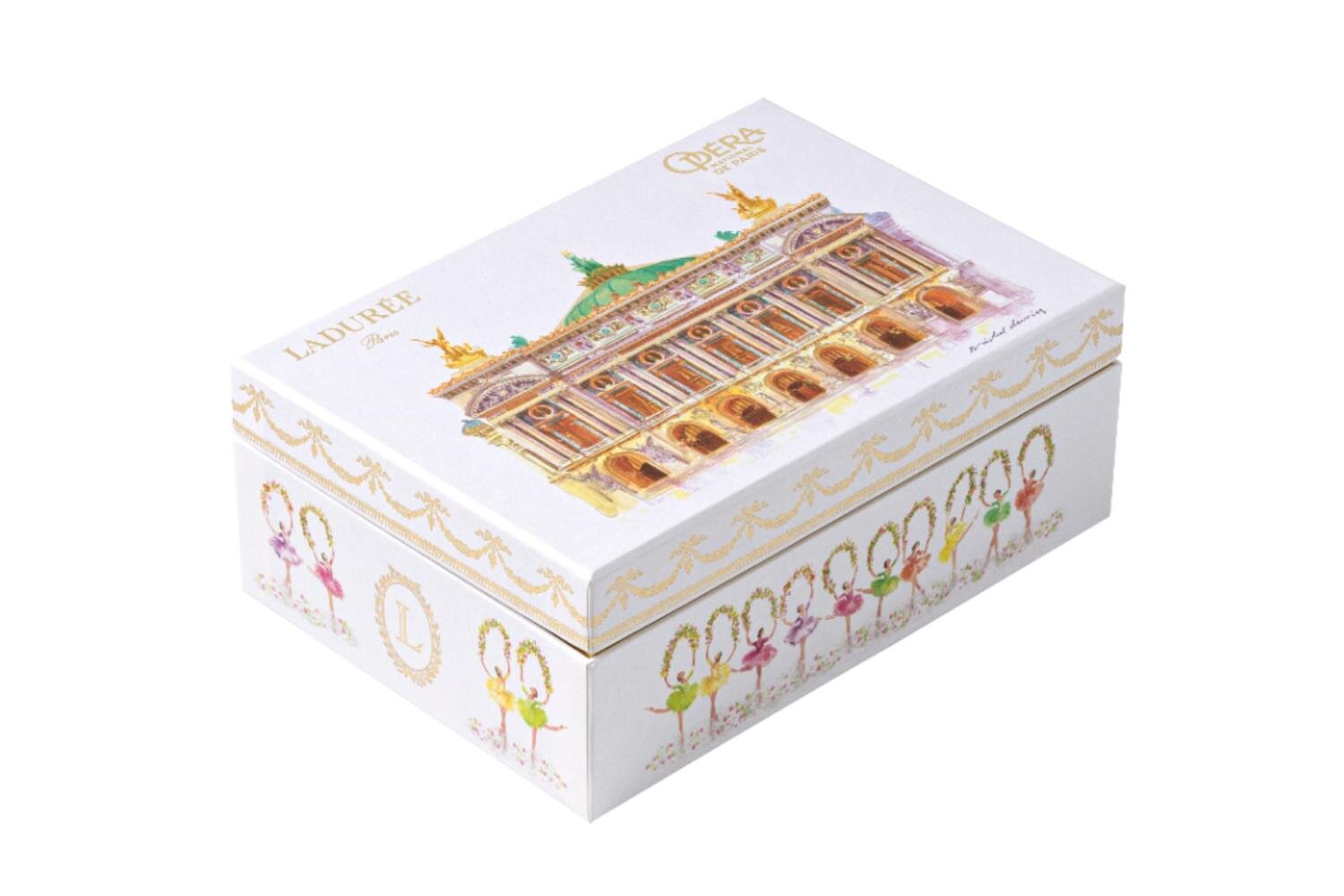 ラデュレ×パリ国立オペラ座のマカロンボックス、バレエ作品『眠れる森