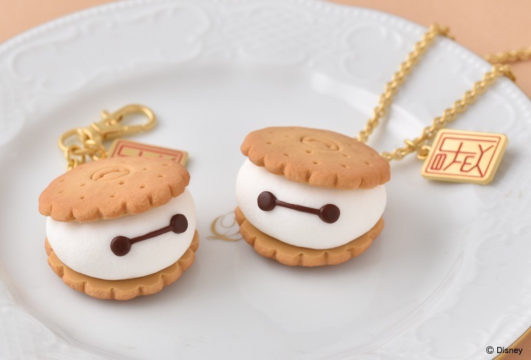 Q-pot.ディズニー「ベイマックス」新作アクセサリー、スモア風チャーム