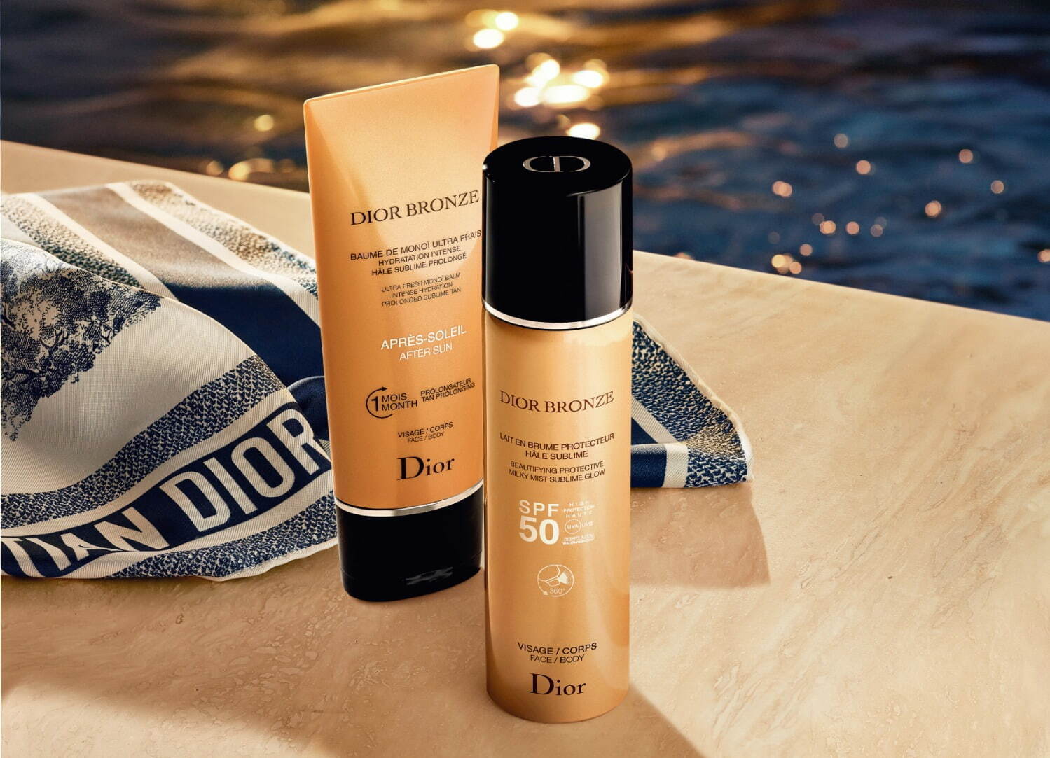 ディオール ブロンズ」“南国の花々が香る”サンケア、日やけ止め