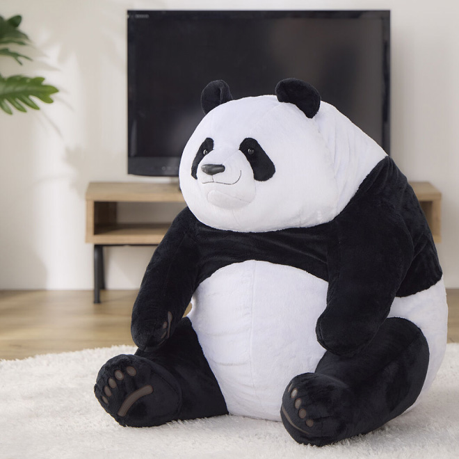 パンダと暮らす夢がかなう リアルサイズのパンダ布団収納│YOU+MORE