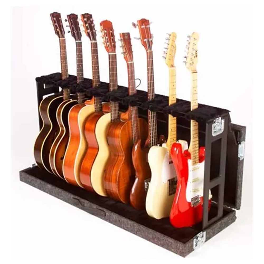 Ultracase GSX-8 Guitar Stand – 8-Slot Touring Guitar Case & Rack