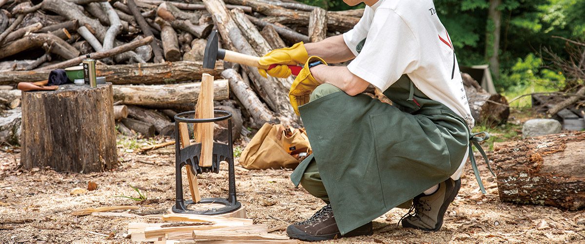 ファイヤーサイド ワークエプロン｜製品を見る｜薪⽕の総合商社