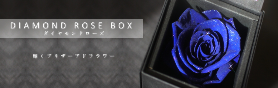 ダイアモンドローズ、青バラ、ブルーローズ 商品詳細｜レインボー