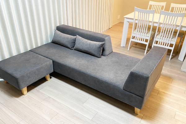 PIVO 3人掛け + PIVO スツール | お客様の声 | ソファ専門店FLANNEL SOFA