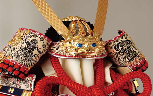 五月人形 選び方がわかる 春日大社 国宝模写鎧兜 紅糸威之梅飾り大鎧