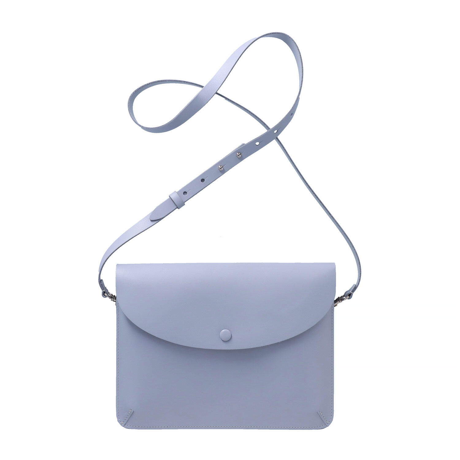 ユニセックス 薄マチ 牛革 2WAY ショルダーバッグ | 株式会社 三竹産業