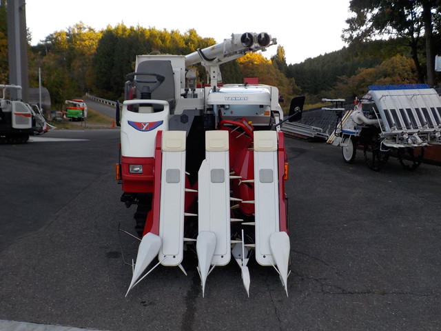 ヤンマー コンバイン GC329 3条刈 29ps 276時間 丸ハンドル グレン