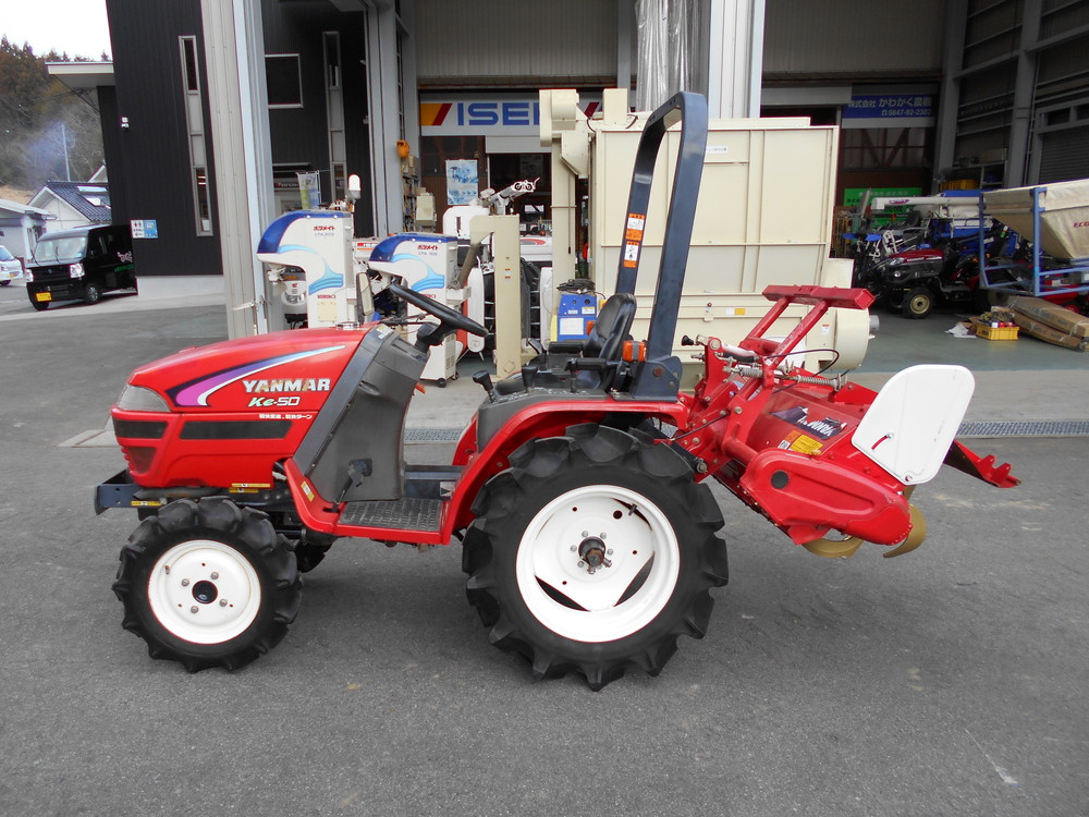 ヤンマー トラクター Ke-50-DAU 15PS 使用時間793h 4WD 自動水平 自動