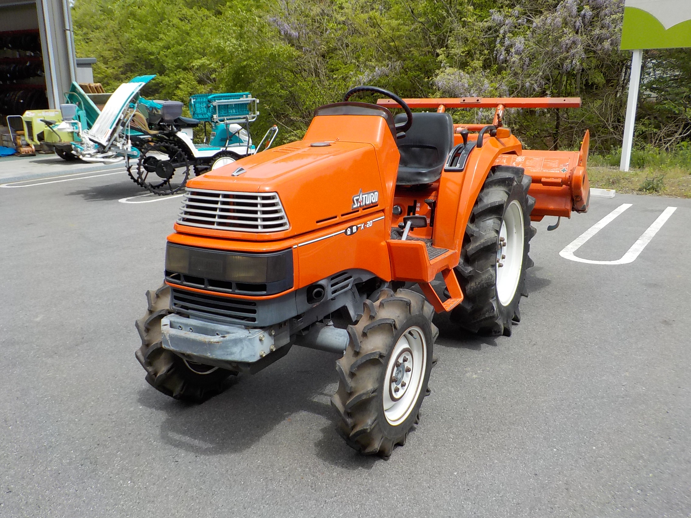 クボタ トラクター X-20NR1500 20ps 使用時間787h 4WD 自動水平 自動深