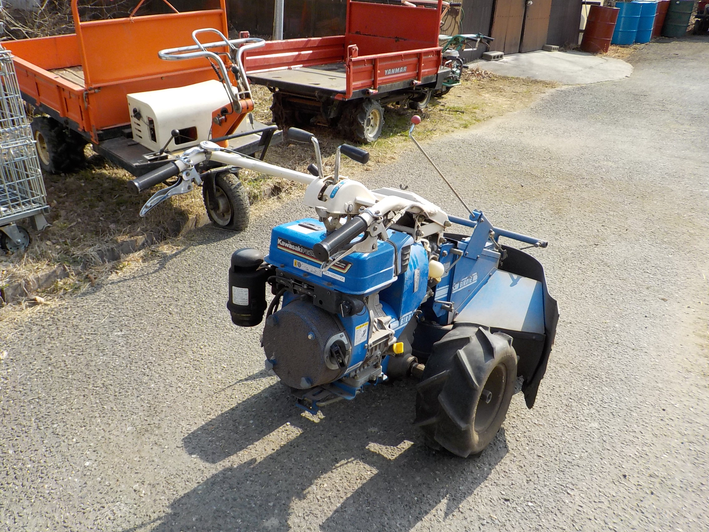 オーレック 草刈機 BX70 バーディー 8.0ps 作業幅80㎝ ガソリン 自走