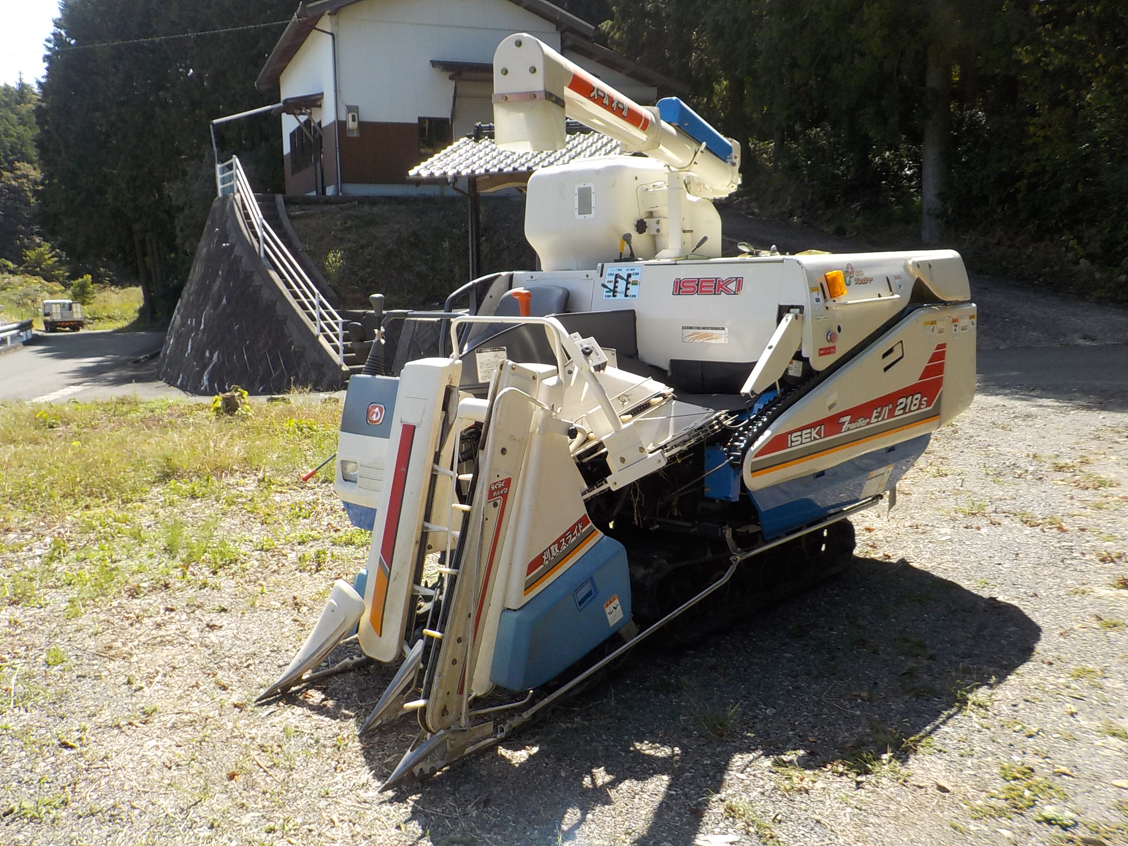 ヰセキ コンバイン HVS218G-ZKVWC 18ps 使用時間306h 2条刈 グレン