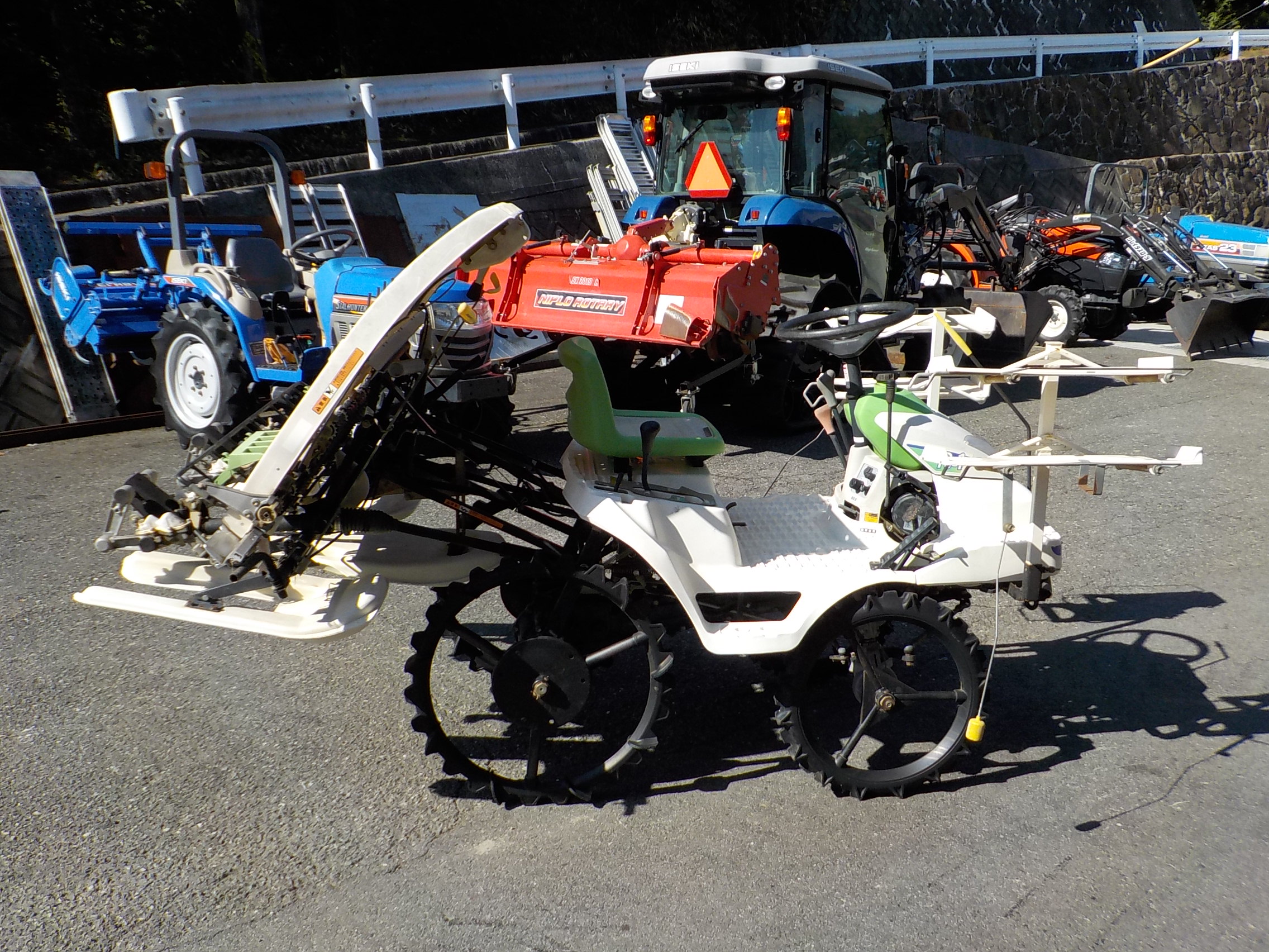 ヤンマー 田植機 Pe-1X 4.0ps 4条植 クランク リコイルスタート