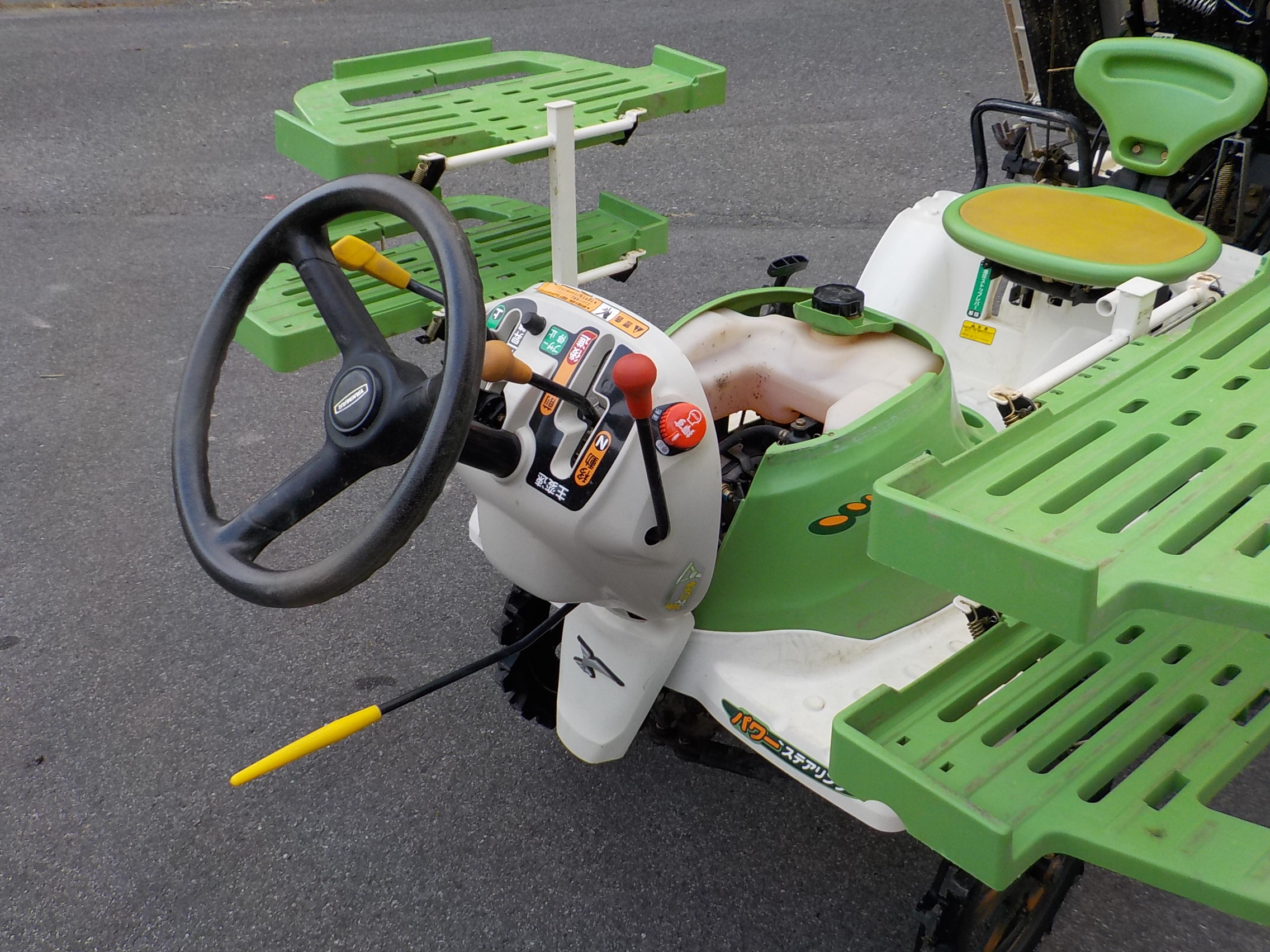 ヤンマー 田植機 PeS-1 4.0ps 4条植 クランク パワステ リコイル