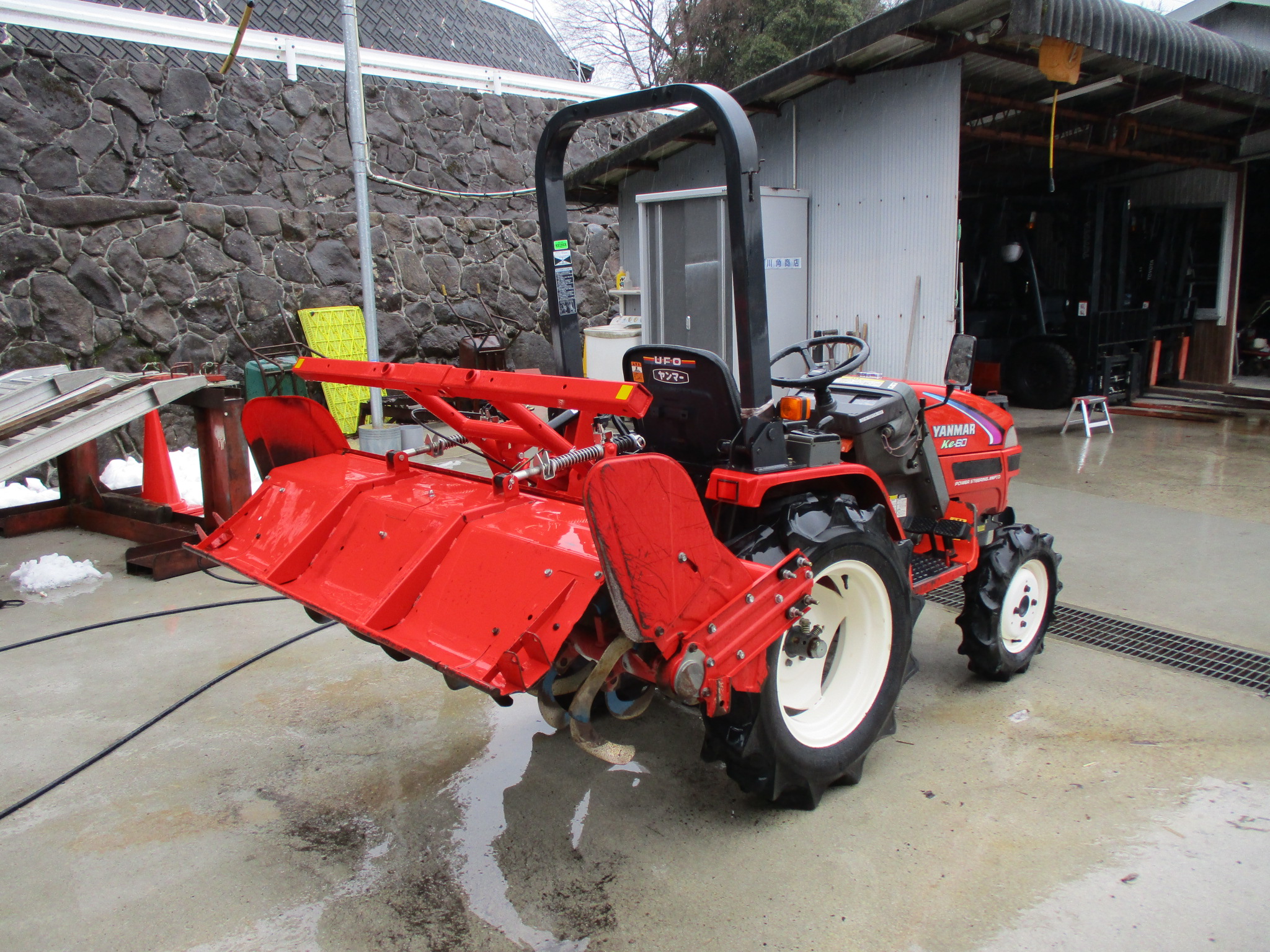 ヤンマー トラクター Ke-60RZ140S 17ps 使用時間469h 4WD パワステ