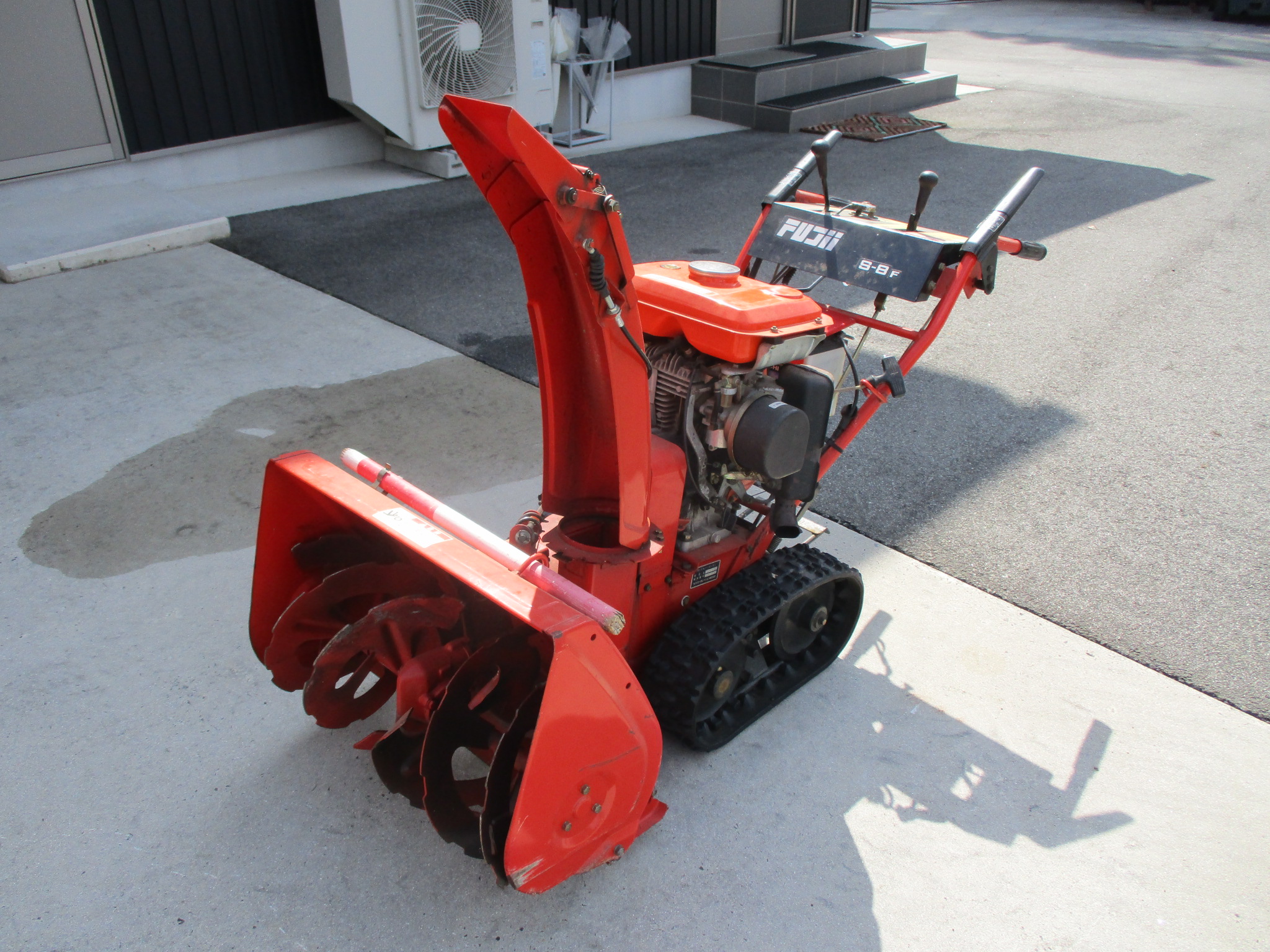 フジイコーポレーション 除雪機 S-8F オーガ セル付き ガソリン 中古