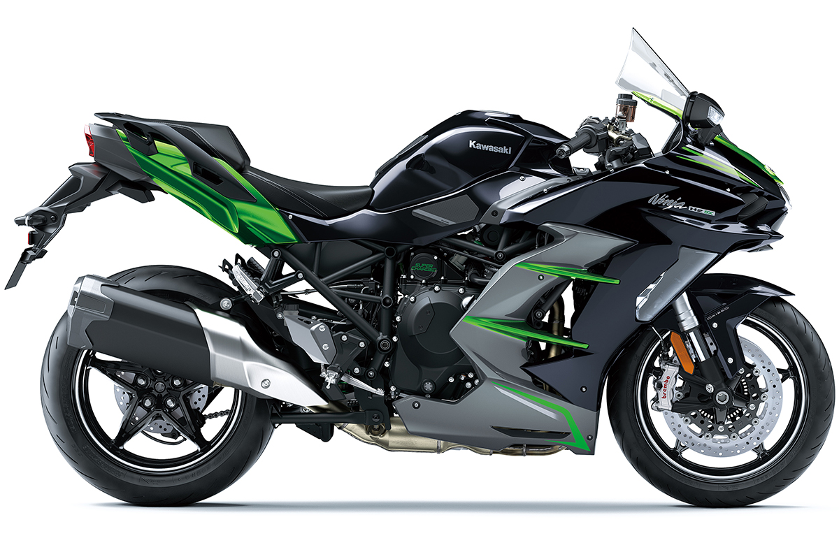Ninja H2 SX SE】2024年式はダーク系のカラーを採用 | 新車 | カワサキ
