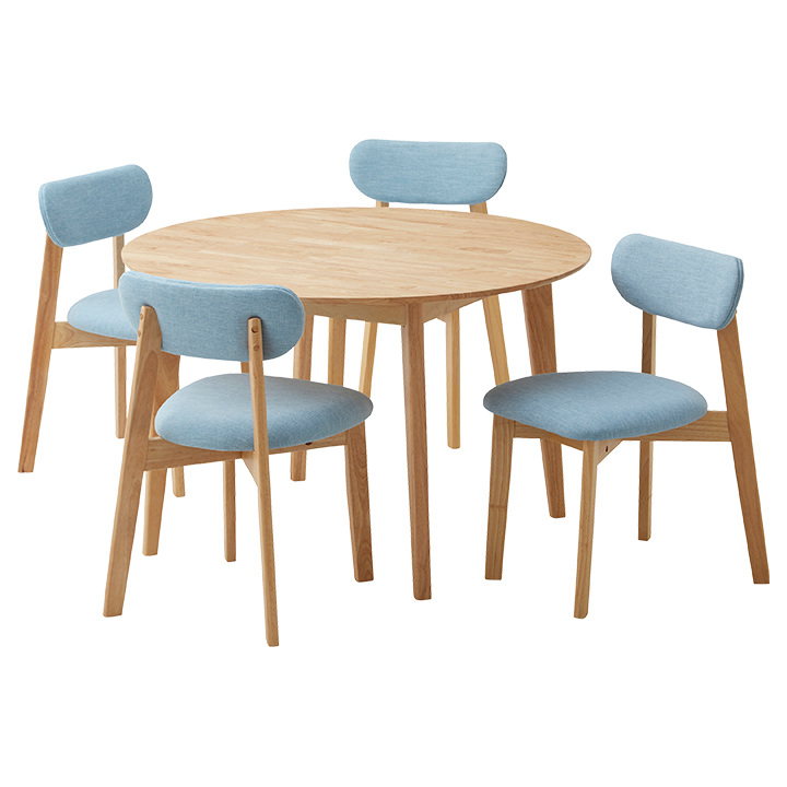 円形ダイニング5点セット 幅110cm Cocotte3(ココット3) 4色対応の通販