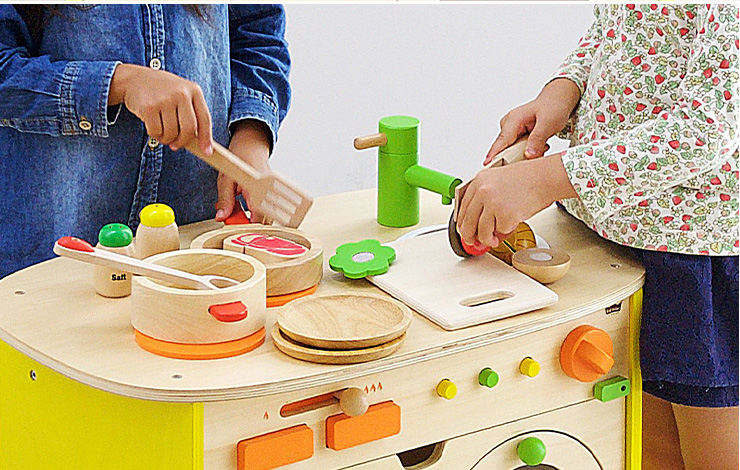 木のままごとあそび たべもの16点セット CEマーク付の通販情報 - 子供