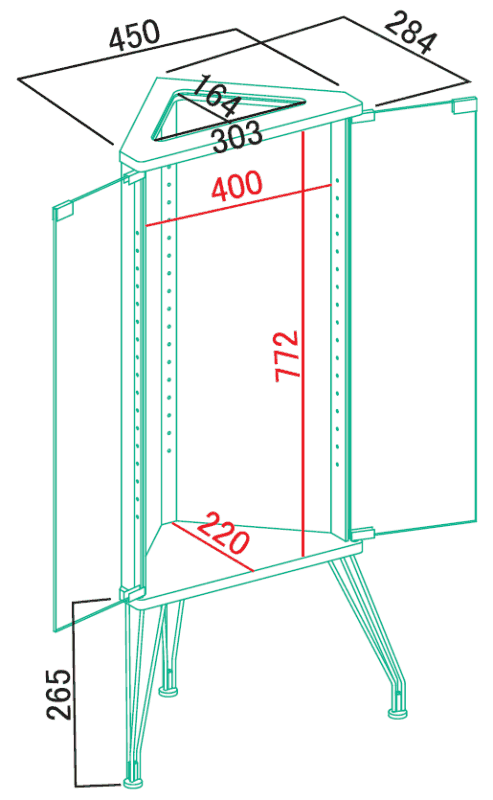 コレクションケース カルトーネ KADO BR【塩川光明堂】