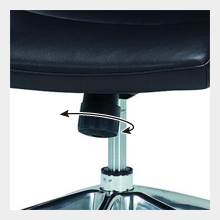 EU-590-BK 役員用チェアー ブラック｜オフィス家具R