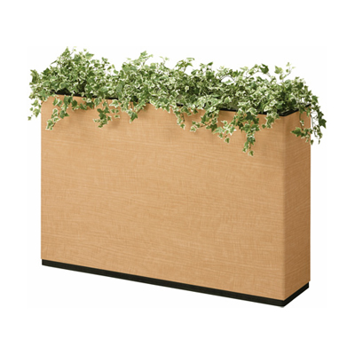 SFN-1200IN3 プランターボックス 幅1200×奥行300×高さ800mm ナチュラル
