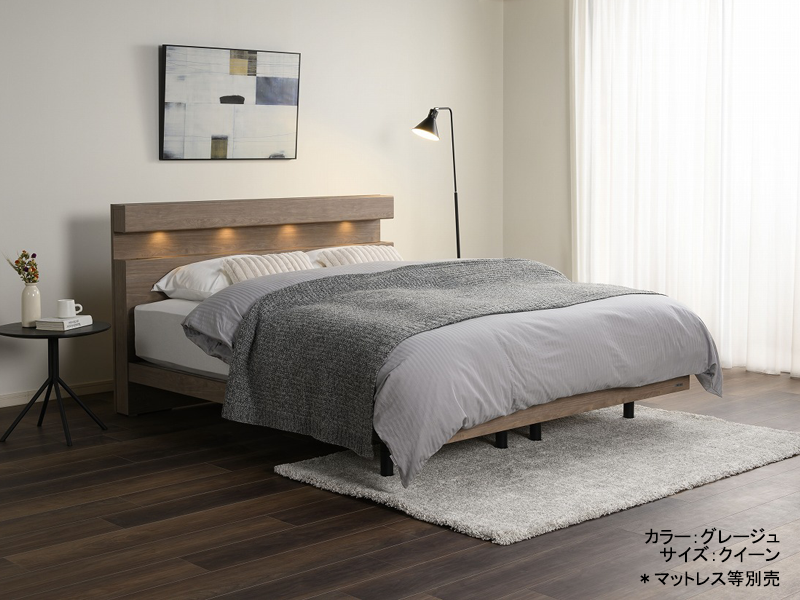 i-Select FX サンティエ レッグタイプ ベッドフレーム クイーン | 家具