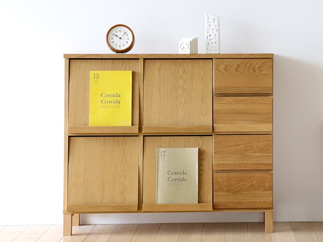 高野木工 レッチェ 105マガジンレコードラック | 家具インテリア通販