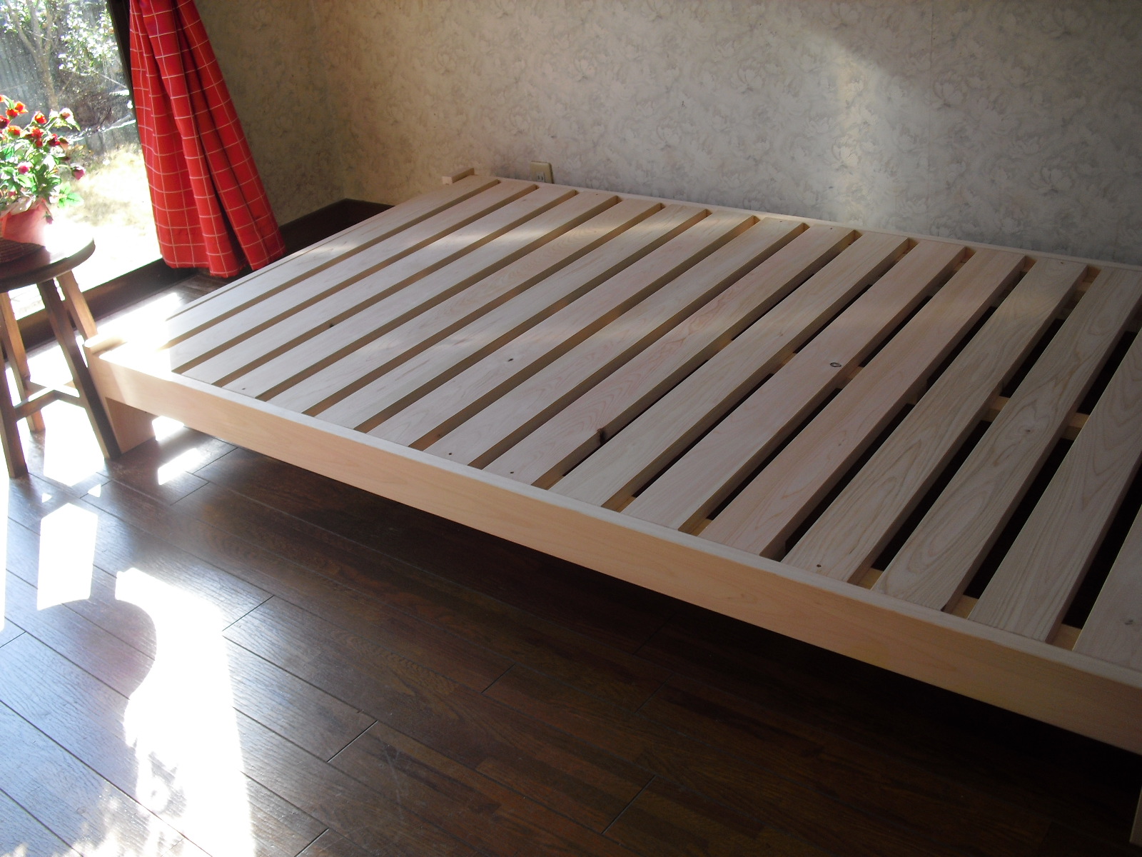 ひのきすのこベット シングル ロータイプ 無垢 通販｜手作り家具工房