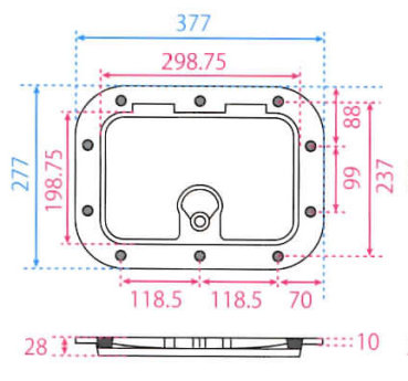 アクセスハッチ マリン用品の海遊社
