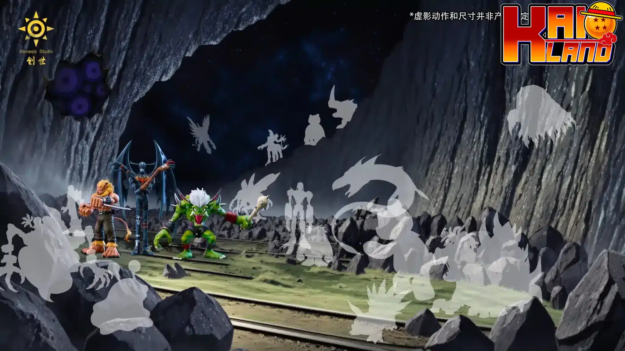 デジモンジェネシススタジオ デビモン樹脂スタチュー - カイオランド