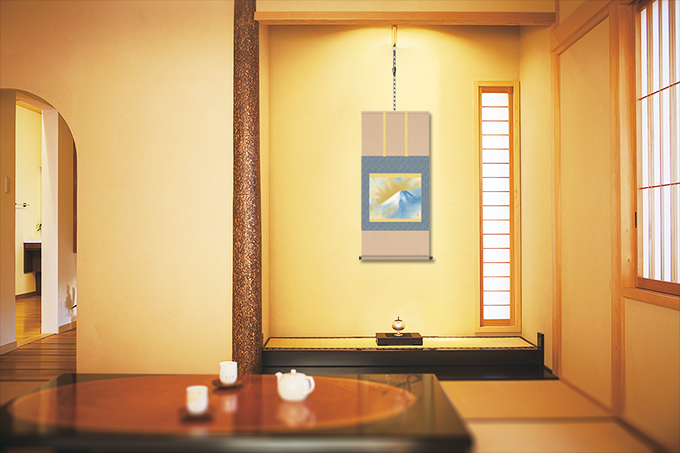 三十六歌仙 伊勢 いせ （重要文化財複製画）佐竹本 尺五 掛け軸（掛軸