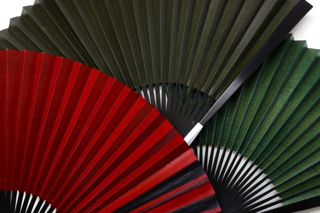 玄人好みの希少な渋扇（しぶせん）2023｜紳士用柿渋染め扇子（7寸5分